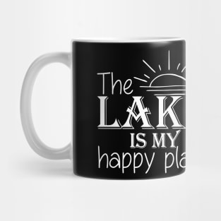 The Lake Is My Happy Place Mug